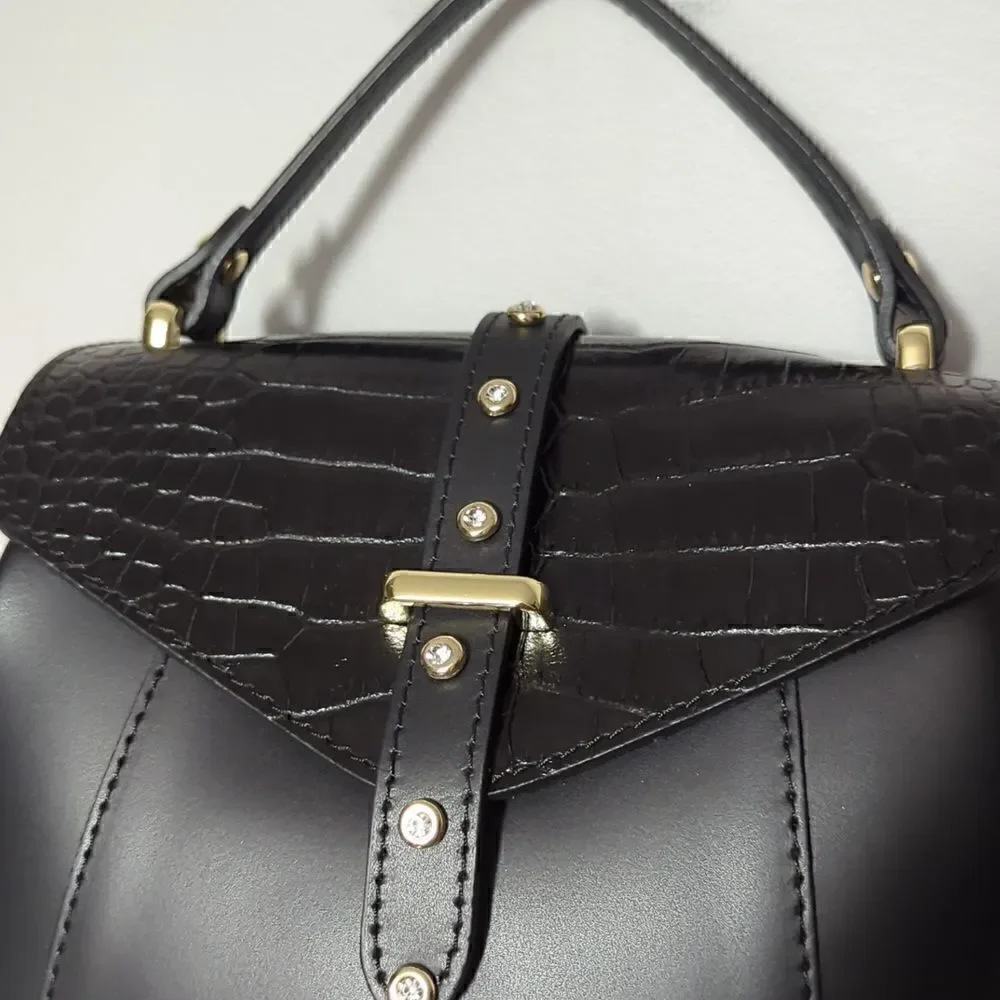 NWT Black House of Harlow Backpack